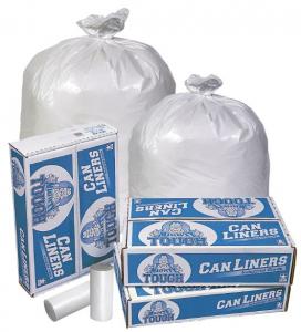 Pitt Plastic Inc. BAG TRASH WHITE 40-45G LL 40X46 HDTY