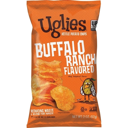Uglies Buffalo Ranch Kettle Chips Peg Bags, 10 x 2 oz Case - Disposables - image 2