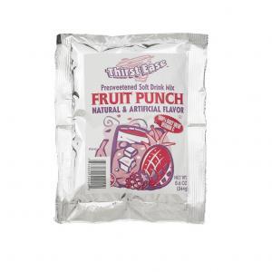Thirst Ease Fruit Punch Drink Mix, Natural & Artificial Flavor (8.6 OZ, 12/Case)