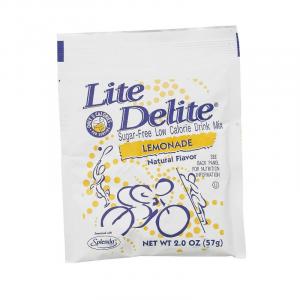 Lite Delite Lemonade Drink Mix, 2 Ounce -- 12 per case.