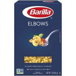 Barilla Pasta, Elbows, 16 Ounce (Pack of 16)