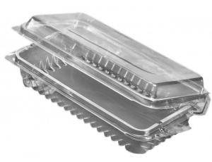 Herbshell Pet Plastic Rigid Container - 900 per case.