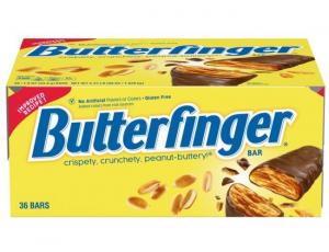 Nestle Butterfinger Single Bar, 1.9 Ounce - 288 per case.