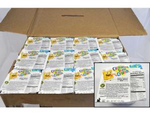 General Mills Cinnamon Toast Crunch Cereal, Bowl Pak, 1 Ounce - 96 per case.