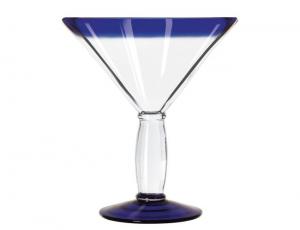 Libbey Aruba Blue Cocktail Glass, 15 Ounce - 12 per case.
