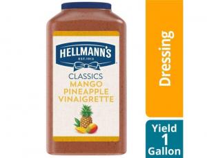 Hellmann's Mango and Pineapple Vinaigrette Dressing, 1 Gallon - 4 Per Case