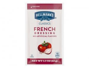 102 pack: Hellmanns Creamy French Dressing, 1.5 oz
