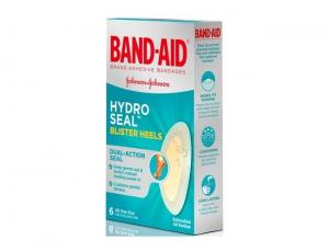 Band Aid Hydro Seal Blister Heel Bandage, 6 count per pack - 24 per case.