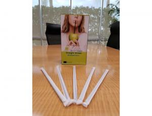 Goldmax Wrapped Black Giant Straw, 10.25 inch - 3000 per case.