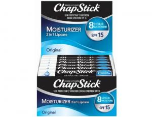 ChapStick Moisturizer Lip Balm Refill, 0.15 Ounce - 144 per case.