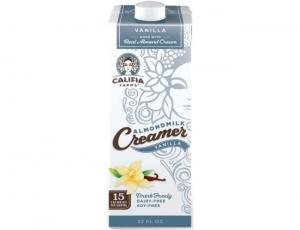 Califia Farms Vanilla Almond Milk Coffee Creamer, 32 Fluid Ounce - 6 per case