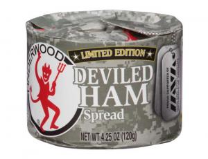 B and G Underwood Deviled Ham Spread, 4.25 Ounce - 24 per case.