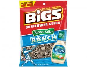 BIGS, Sunflower Seeds, Zesty Ranch, 5.35 oz. (12 Count)