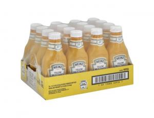 Heinz Classic Yellow Mustard, 12.75 Ounce - 16 per case.