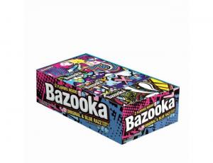 Bazooka Original and Blue Razz Bubble Gum - Wallet Pack, 2.112 Ounce - 144 per case.