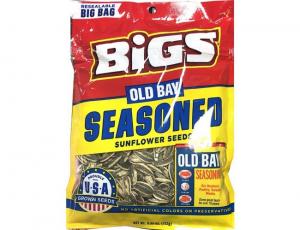 12 PACKS : Bigs Old Bay Catch of the Day Seasoned Sunflower Seed