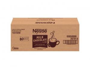 Nestle Milk Chocolate Hot Cocoa Mix, 0.713 Ounce - 360 per case.
