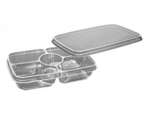 Dwfp Fruit & Deli 1141 1107-4-225 Dc W/Lid 100 Sets