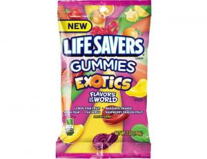 Life Savers Exotics Gummies, 7 Ounce - 12 per case.