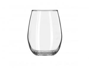 Libbey Stemless White Wine Glass, 9 Ounce - 12 per case.