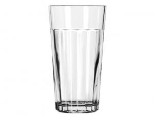Glass Cooler Duratuff Paneled, 16.75 Ounce - 36 per case