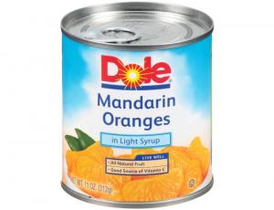 Dole Mandarin Oranges in Light Syrup (11 Ounce, 12 Per Case)