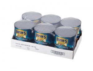 6 PACKS : Bush's Best Great Northern Beans, 111 oz