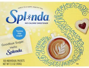 Johnson and Johnson Splenda Sugar Packet - 1200 per case.