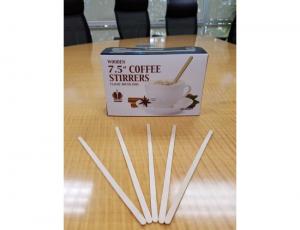 7 1/2" Classic Coffee Stirrers Rounds Ends, 10 Case -- 500 Count