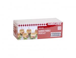Handgards Bamboo Paddle Pick, 4.5 inch - 1000 per case.