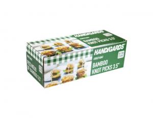 Handgards Bamboo Knot Pick, 3.5 inch - 1000 per case.