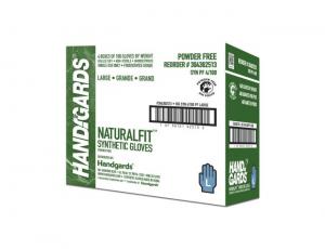 Glove (NaturalFit Synthetic Disposable Glove-Powder-Free) Large, 4 Case -- 100 Count