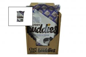 Chex Mix Muddy Buddies Cookies N Cream Snack Mix, 4.25 Ounce - 7 per case.
