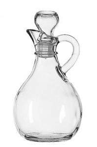 Anchor Hocking 10 Ounce Cruet with Presence Of Stopper - 6 per case.