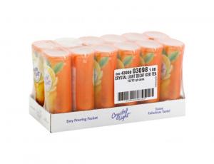 Crystal Light Decaffeinated Iced Tea - 1.5 oz. canister, 12 canisters per case