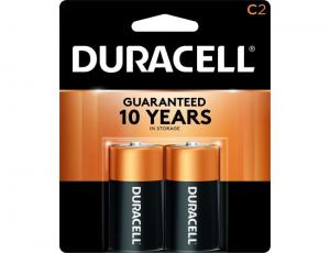 Duracell C Size Coppertop Duracell Battery, 1.5 Volt - 96 per case.