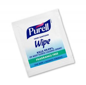 Gojo Purell Sanitizing Hand Wipe - 4000 per case.