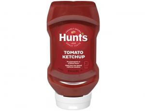 Hunts Tomato Ketchup, 14 Ounce Squeeze Bottle - 12 per case.