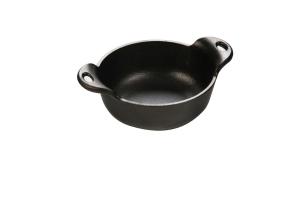 Lodge Heat Treated Cast Iron Mini Skillet, 12 Ounce - 6 per case.