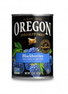 Oregon Fruit Blackberries in Syrup, 15 Ounce - 8 per case