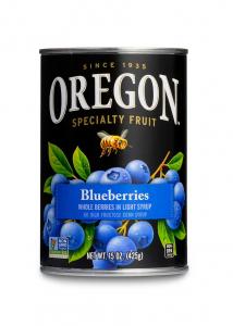 Oregon Fruit Blueberries in Syrup, 15 Ounce - 8 per case