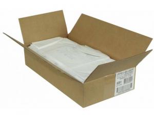 Pak-Sher 5251 Plastic Bag Cut-Out White 19X19X9.5 1-500 Each