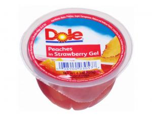 Peach In. Strawberry Gel. 36 Case 4.3 Ounce