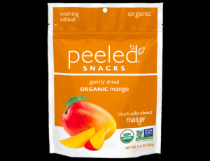 Peeled Much Ado About Mango Snacks, 2.8 Ounce - 12 per case.