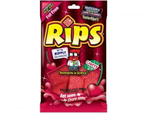 Rips Bite Size Cherry Candy, 4 Ounce - 12 per case.