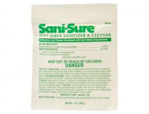 Diversey, Dvo90234, Soft-Serve Sanitizer & Cleaner (1 Oz. Packs, 100 / Carton)