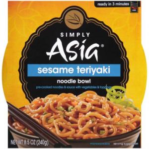 Sesame Teriyaki Noodle Bowl, 8.5 Ounce - 6 per case