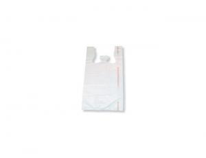 Spectrum Plastics Plain White Stock T Shirt Bag, 15 x 7 x 26 inch - 1000 per case.