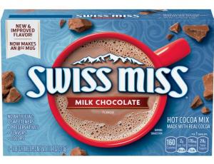 Swiss Miss Milk Chocolate Flavor Hot Cocoa Mix, 11.04 Ounce - 12 per case.