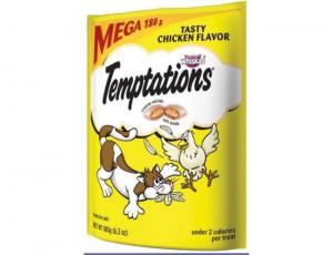 Temptations Classic Tasty Chicken Flavor Cat Treats, 6.3 Ounce - 10 per case.